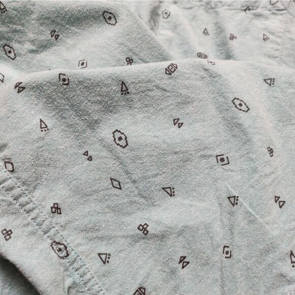 Kolby Summer Holiday short sleeve button up Sz Med - Picture 6 of 9
